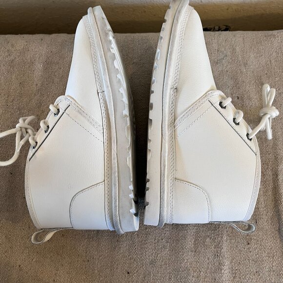 UGG Unisex Neumel Split Logo White/Black Chukka Ankle Boots Sz M7 - W8 main image 6